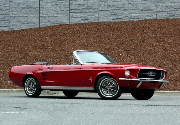 Mustang Convertible 1967 wallpapers