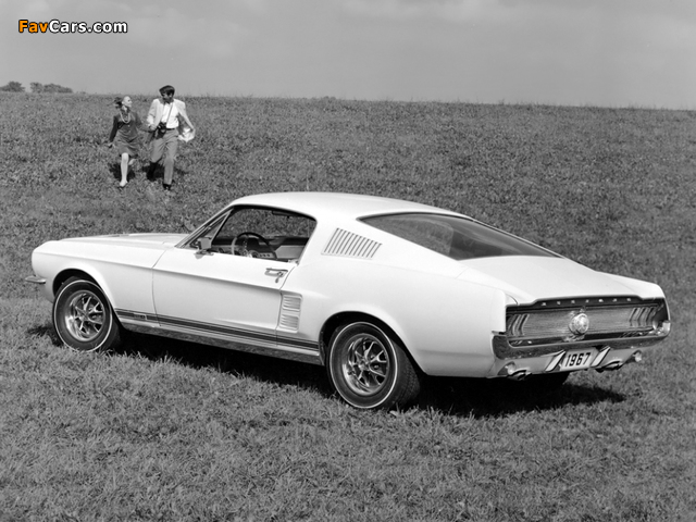 Mustang GT Fastback 1967 wallpapers (640 x 480)