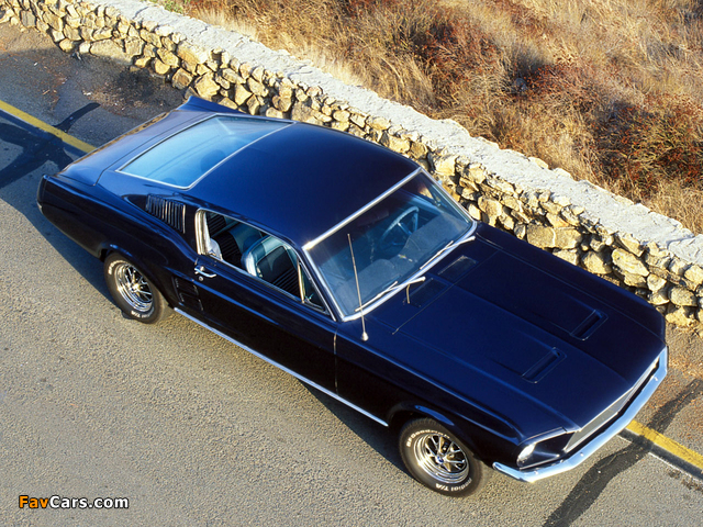 Mustang Fastback 1967 wallpapers (640 x 480)