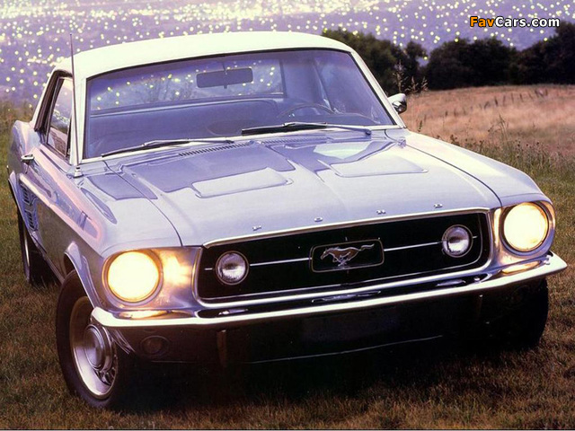 Mustang GT-A 1967 wallpapers (640 x 480)