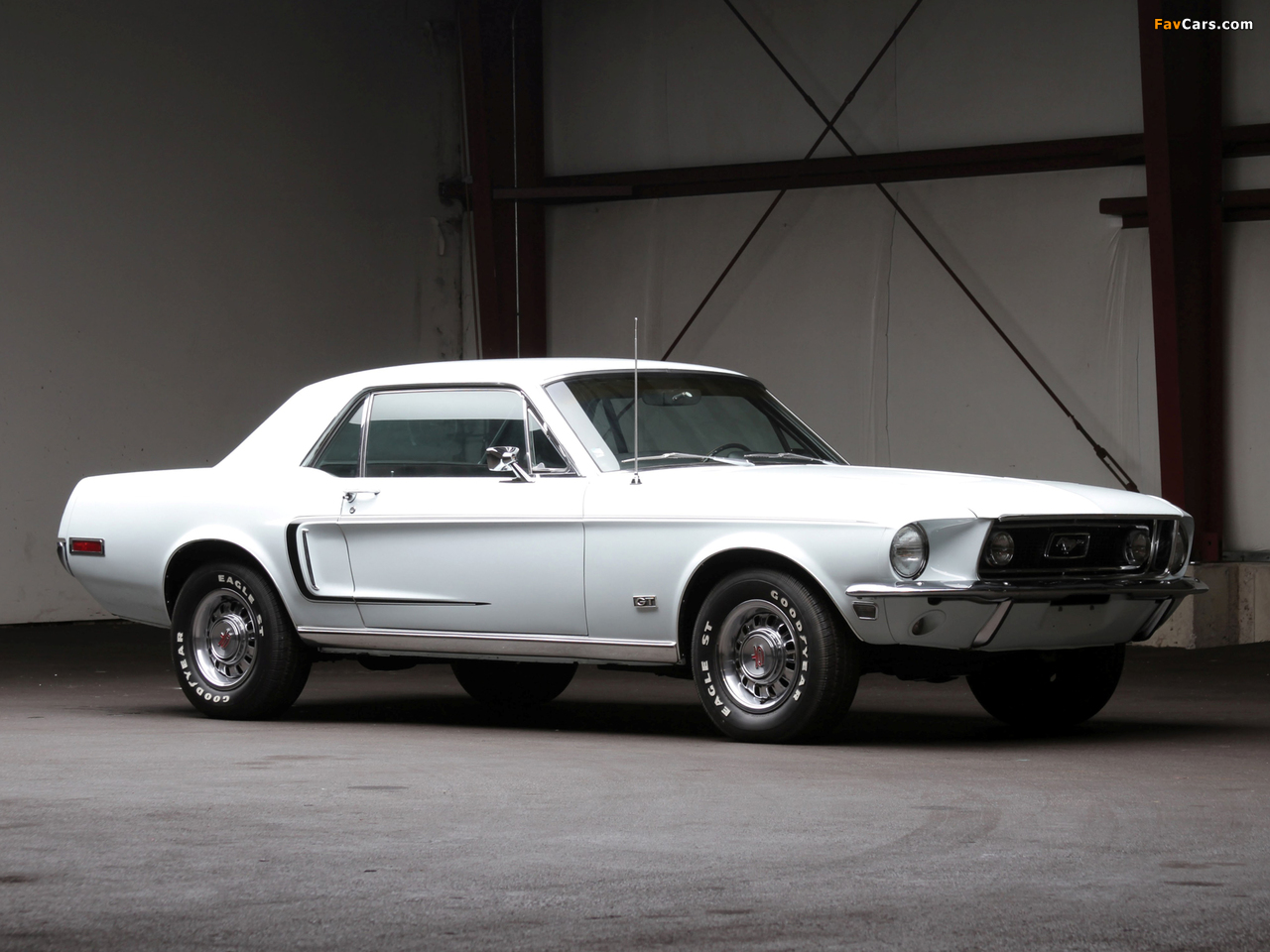 Mustang GT Hardtop 1968 wallpapers (1280 x 960)