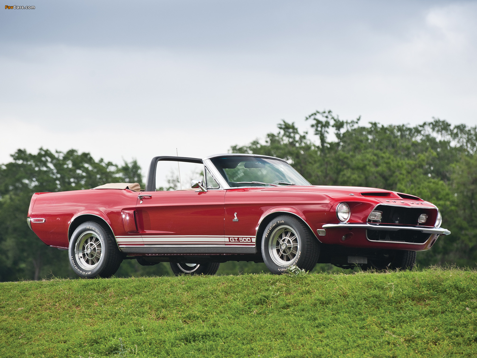 Shelby GT500 Convertible 1968 wallpapers (1600 x 1200)