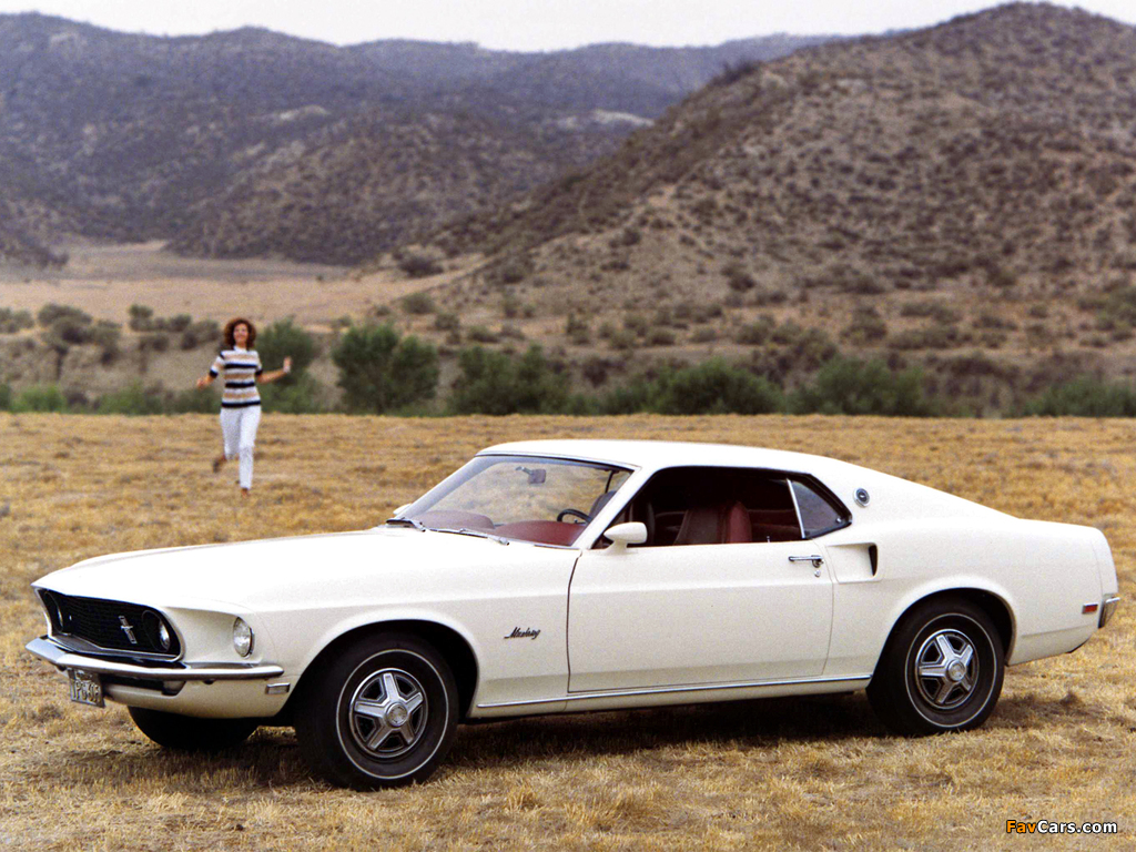 Mustang Sportsroof 1969 wallpapers (1024 x 768)