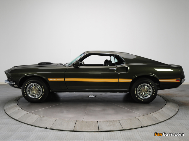 Mustang Mach 1 428 Super Cobra Jet 1969 wallpapers (640 x 480)