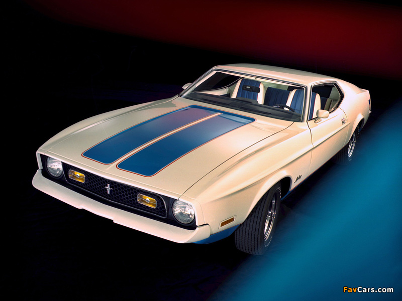 Mustang Sprint Sportsroof 1972 wallpapers (800 x 600)