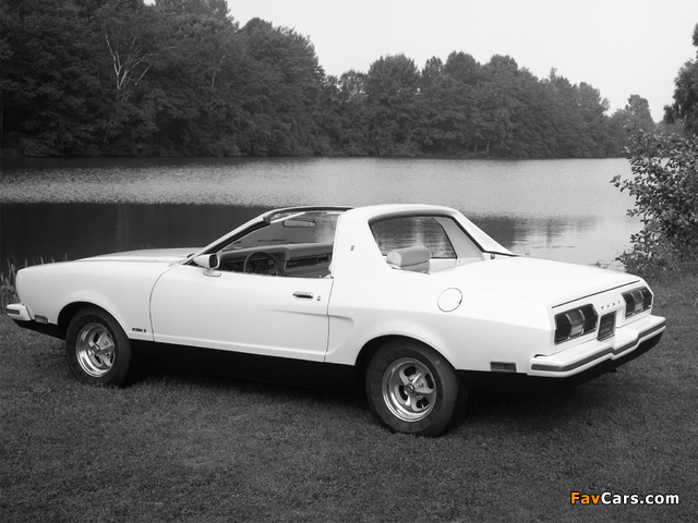 Mustang II Sportiva II Show Car 1974 pictures (640 x 480)