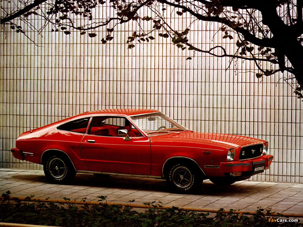 Mustang II Hatchback JP-spec 1974–78 pictures (1024 x 768)