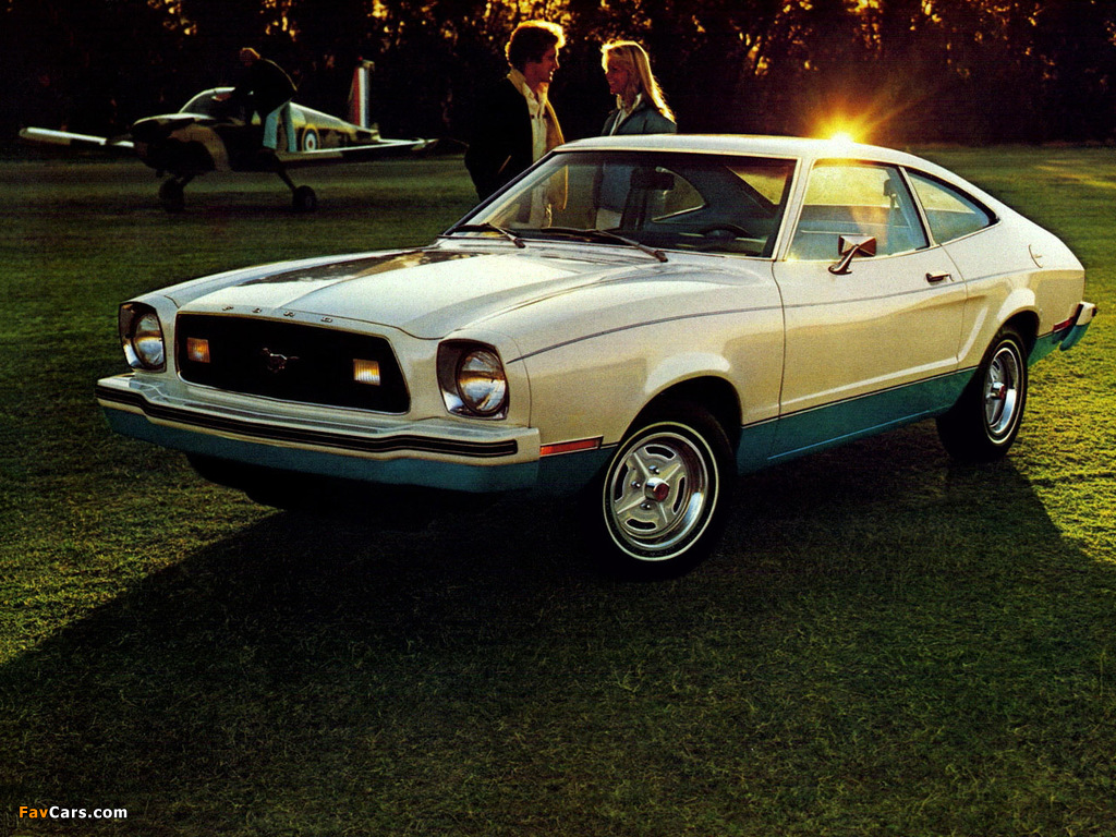 Mustang II Hatchback 1974–78 wallpapers (1024 x 768)