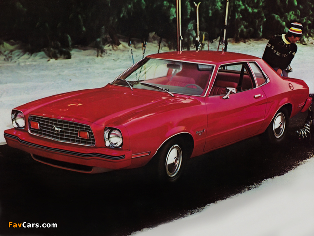 Mustang II MPG Hardtop 1976 wallpapers (640 x 480)