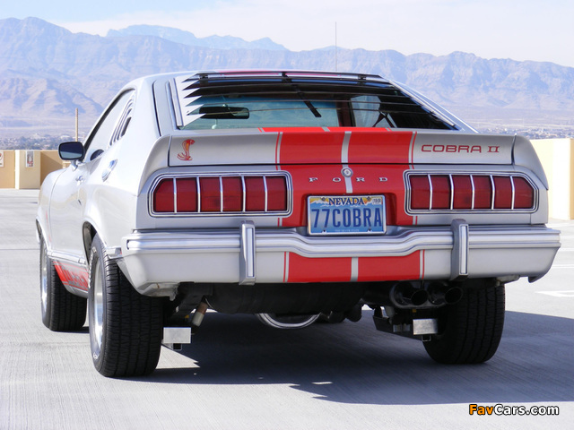 Mustang II Cobra II 1977 pictures (640 x 480)
