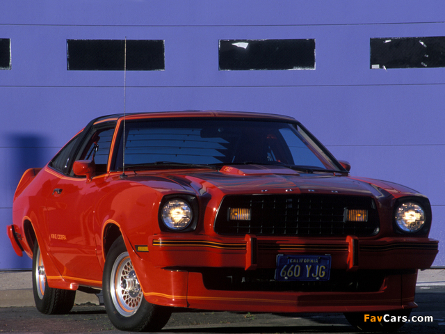 Mustang II King Cobra T-Roof 1978 photos (640 x 480)