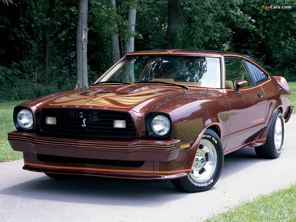 Mustang II King Cobra 1978 pictures (1024 x 768)
