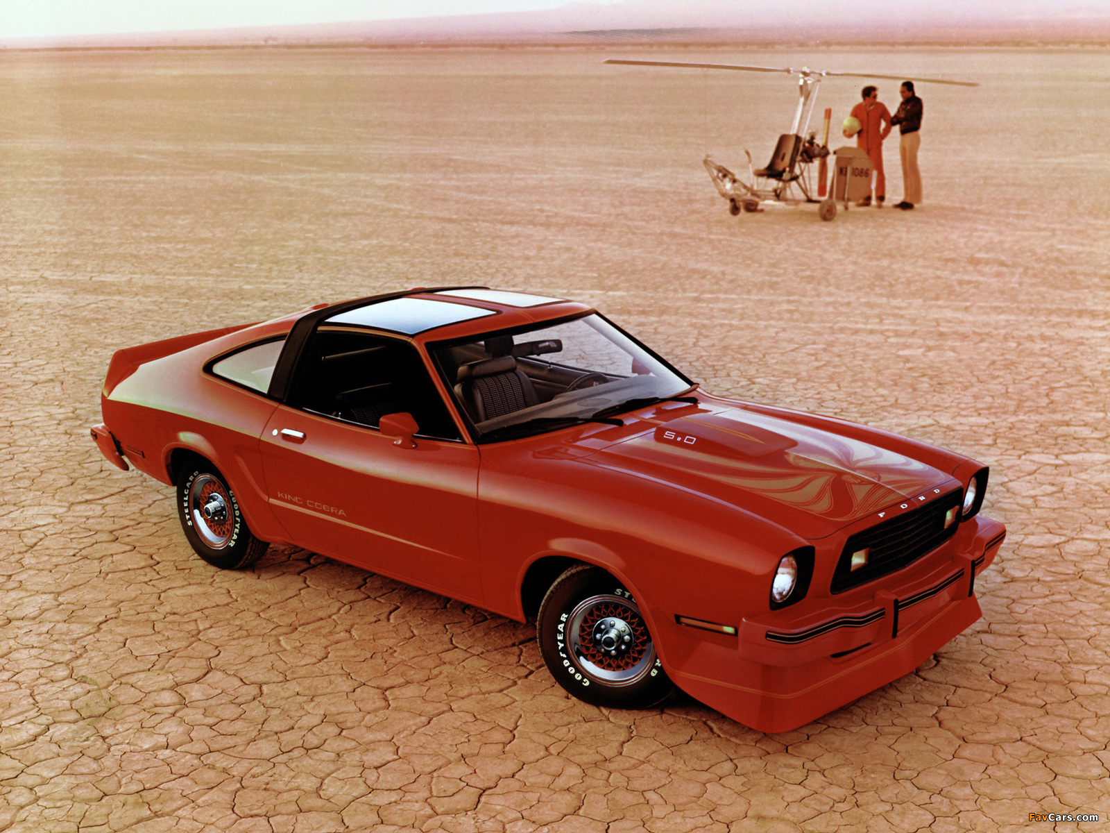 Mustang II King Cobra T-Roof 1978 wallpapers (1600 x 1200)
