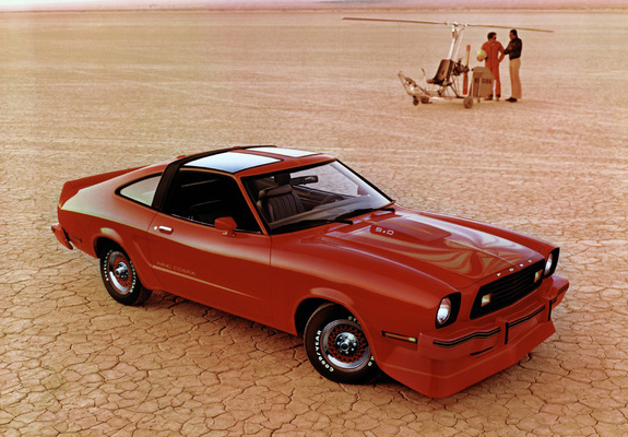 Mustang II King Cobra T-Roof 1978 wallpapers