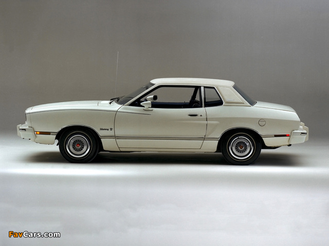 Mustang II Ghia Coupe (60H) 1974 wallpapers (640 x 480)
