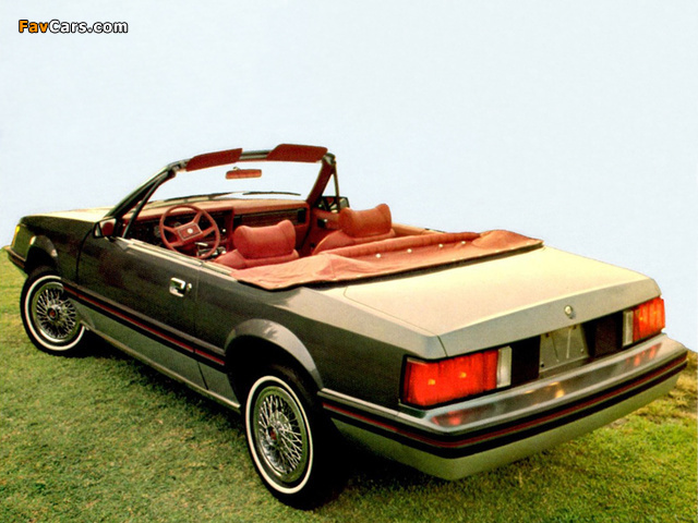 Images of Mustang Convertible by American Convertible Corporation 1980 (640 x 480)