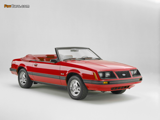 Images of Mustang GT 5.0 Convertible 1983 (640 x 480)