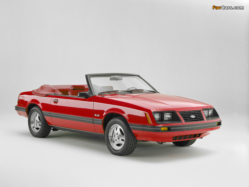 Images of Mustang GT 5.0 Convertible 1983 (800 x 600)