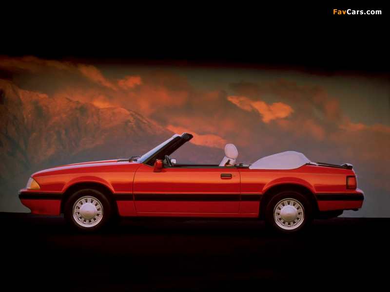 Images of Mustang Convertible 1986–90 (800 x 600)