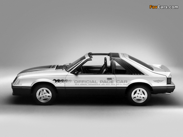 Mustang Indy 500 Pace Car 1979 photos (640 x 480)