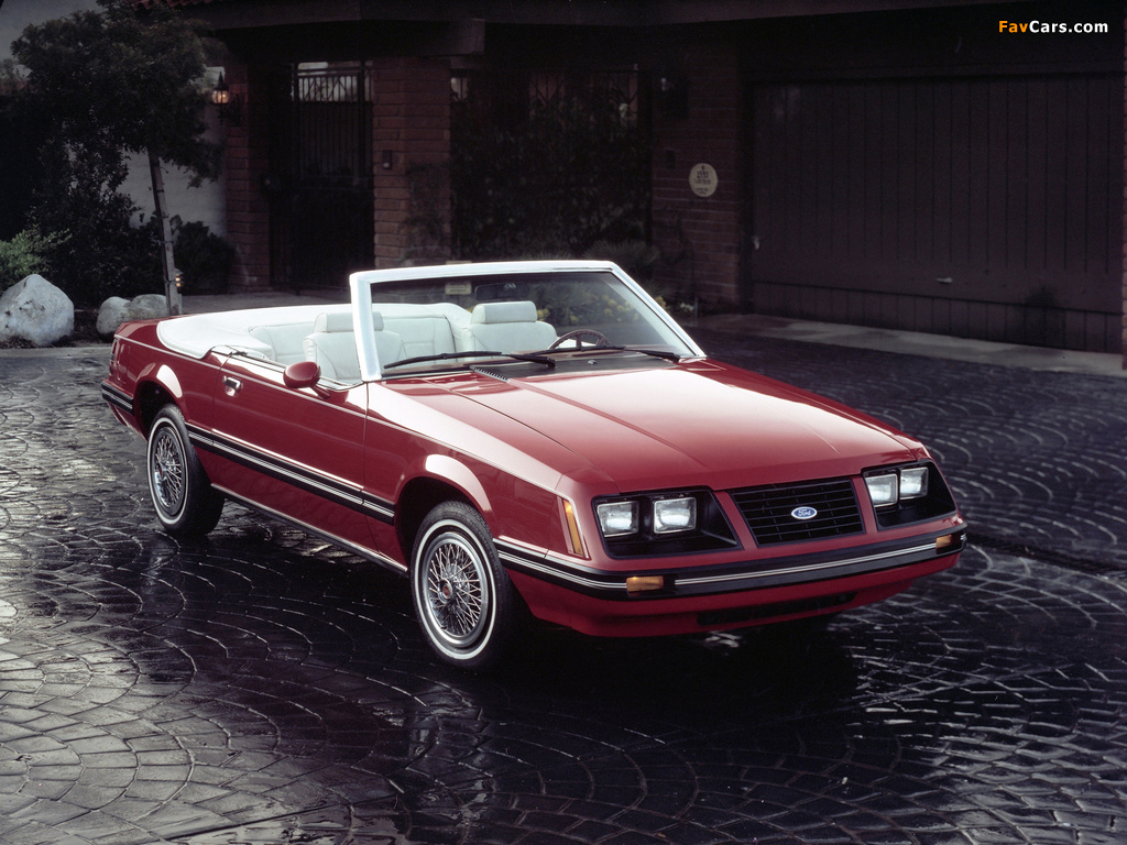 Mustang Convertible 1982–85 photos (1024 x 768)