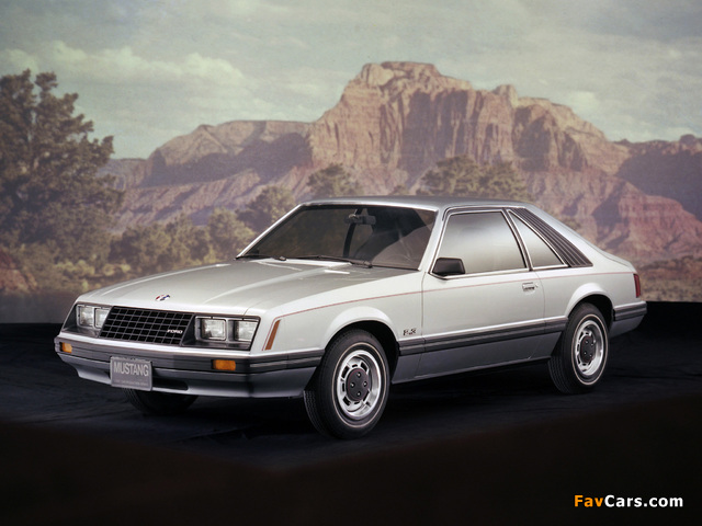 Mustang Hatchback 1982–86 wallpapers (640 x 480)