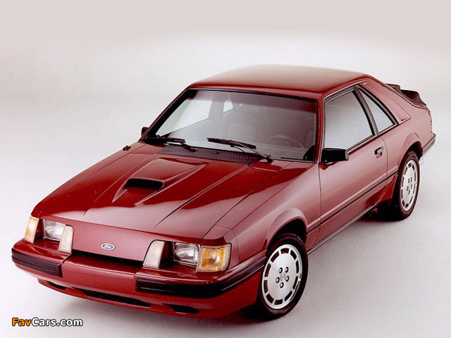 Mustang SVO 1984–86 photos (640 x 480)