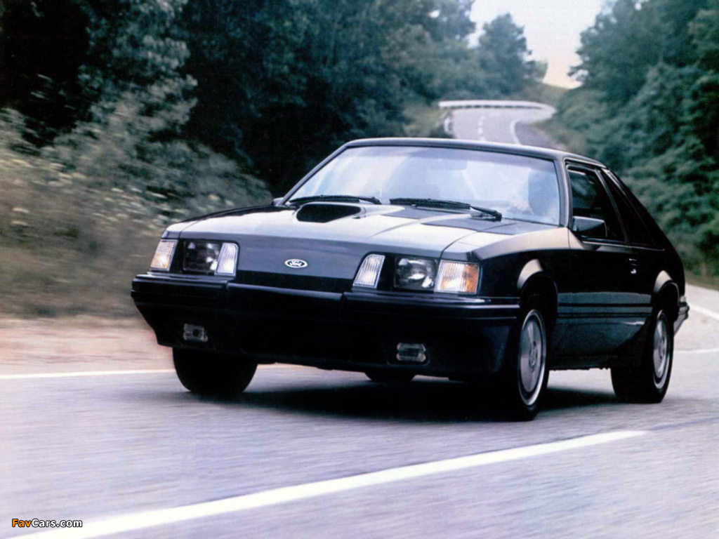 Mustang SVO 1984–86 photos (1024 x 768)