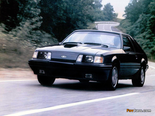 Mustang SVO 1984–86 photos (640 x 480)