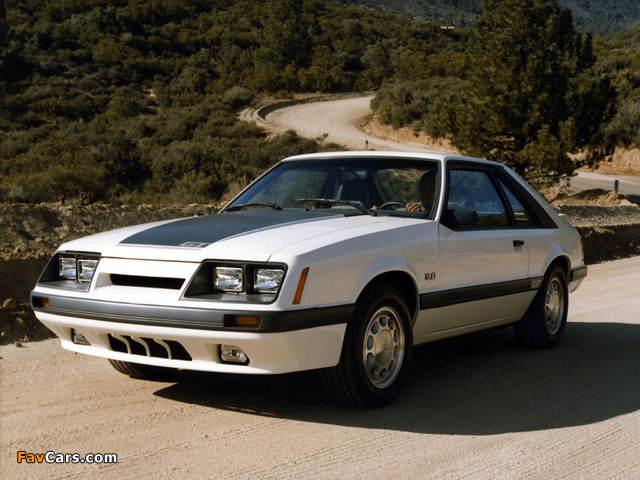 Mustang GT 5.0 (61B) 1985 pictures (640 x 480)
