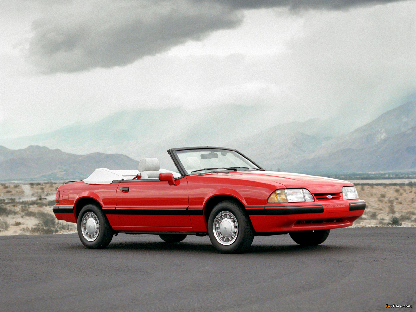 Mustang Convertible 1986–90 images (1600 x 1200)