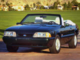 Mustang GT 5.0 Convertible 1987–93 wallpapers