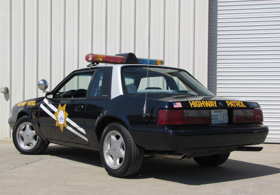 Mustang SSP Police 1992 photos