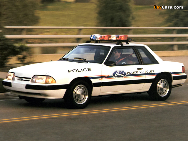 Mustang SSP Police 1993 images (640 x 480)