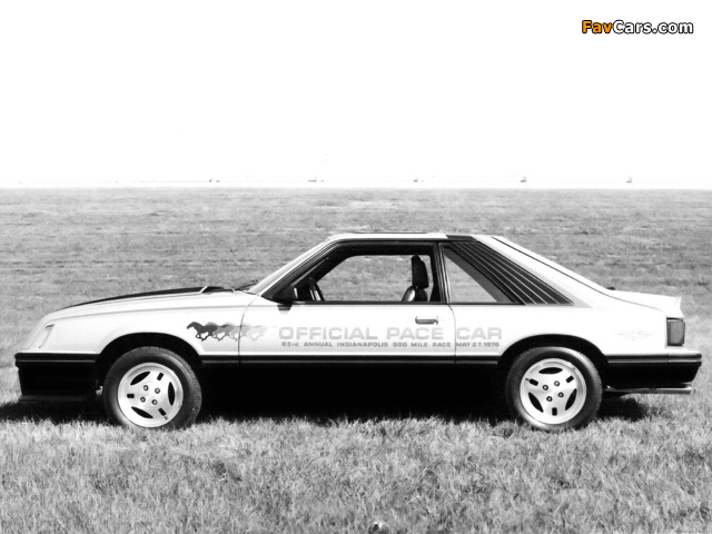 Photos of Mustang Indy 500 Pace Car 1979 (640 x 480)
