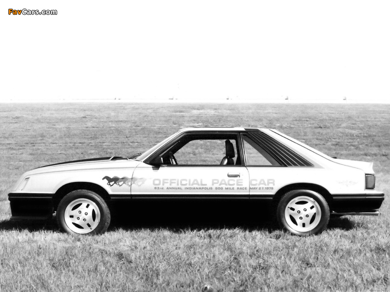 Photos of Mustang Indy 500 Pace Car 1979 (800 x 600)