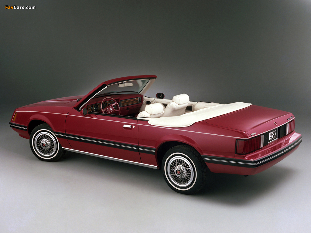 Photos of Mustang Convertible 1982–86 (1024 x 768)