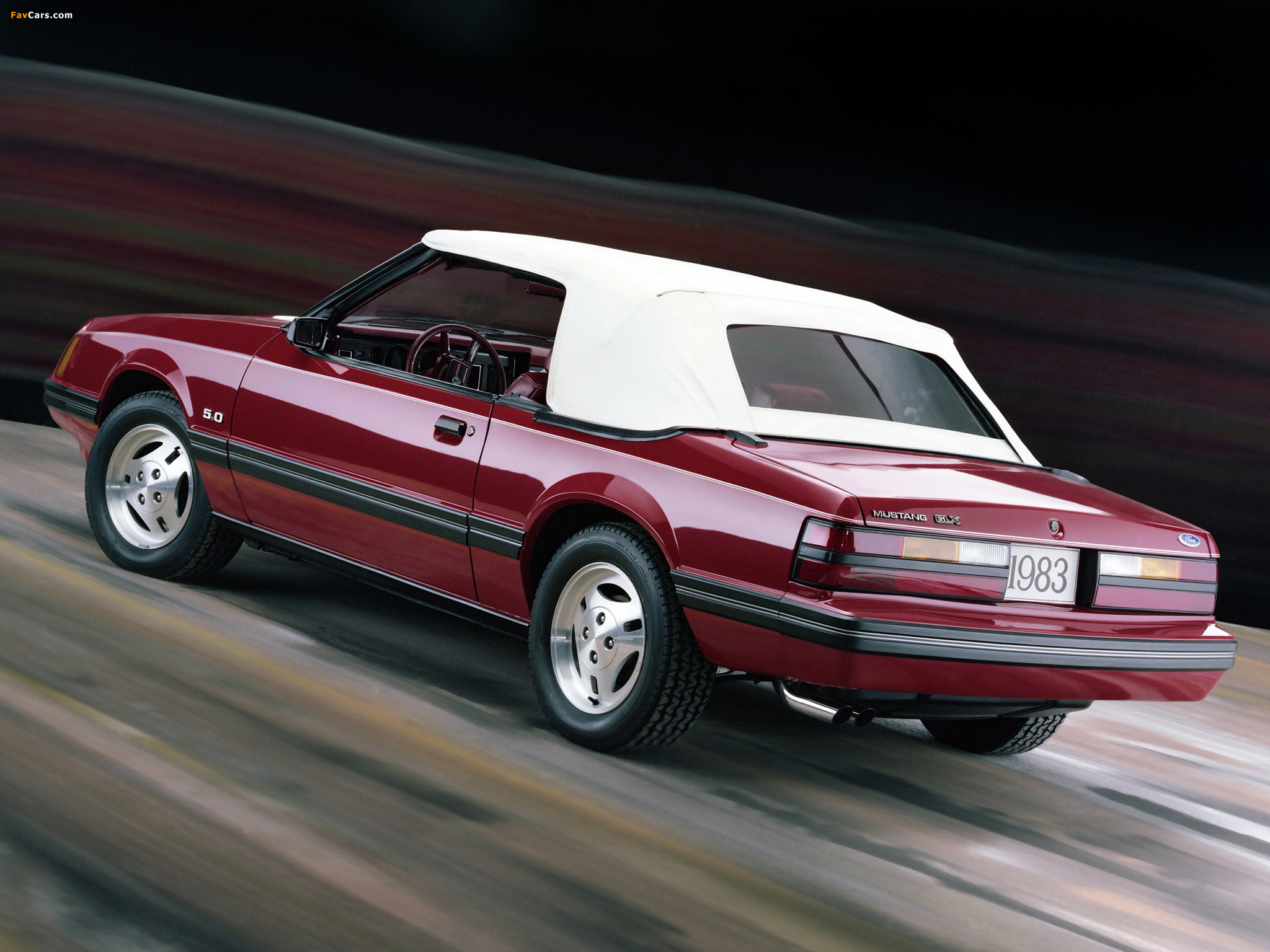 Pictures of Mustang GT 5.0 Convertible 1983 (2048 x 1536)