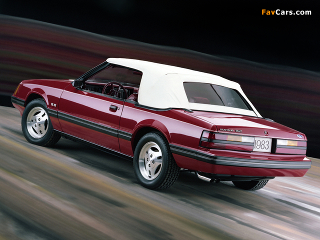 Pictures of Mustang GT 5.0 Convertible 1983 (640 x 480)
