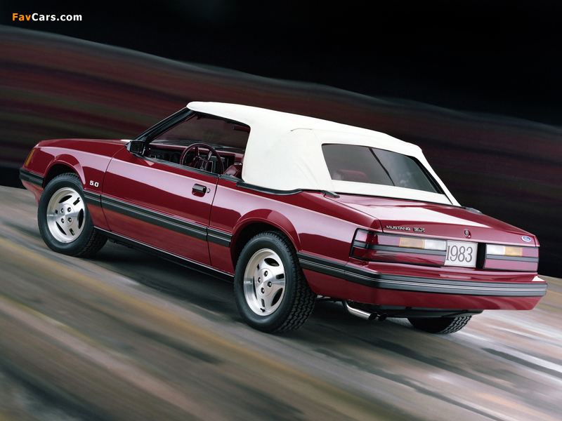Pictures of Mustang GT 5.0 Convertible 1983 (800 x 600)