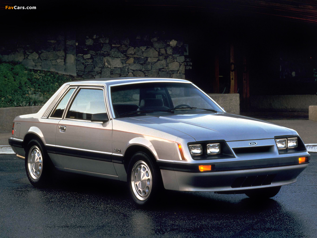 Pictures of Mustang Coupe 1985–86 (1024 x 768)