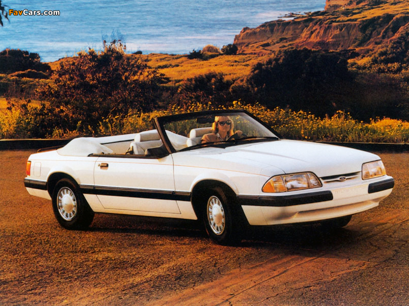 Pictures of Mustang Convertible 1986–90 (800 x 600)