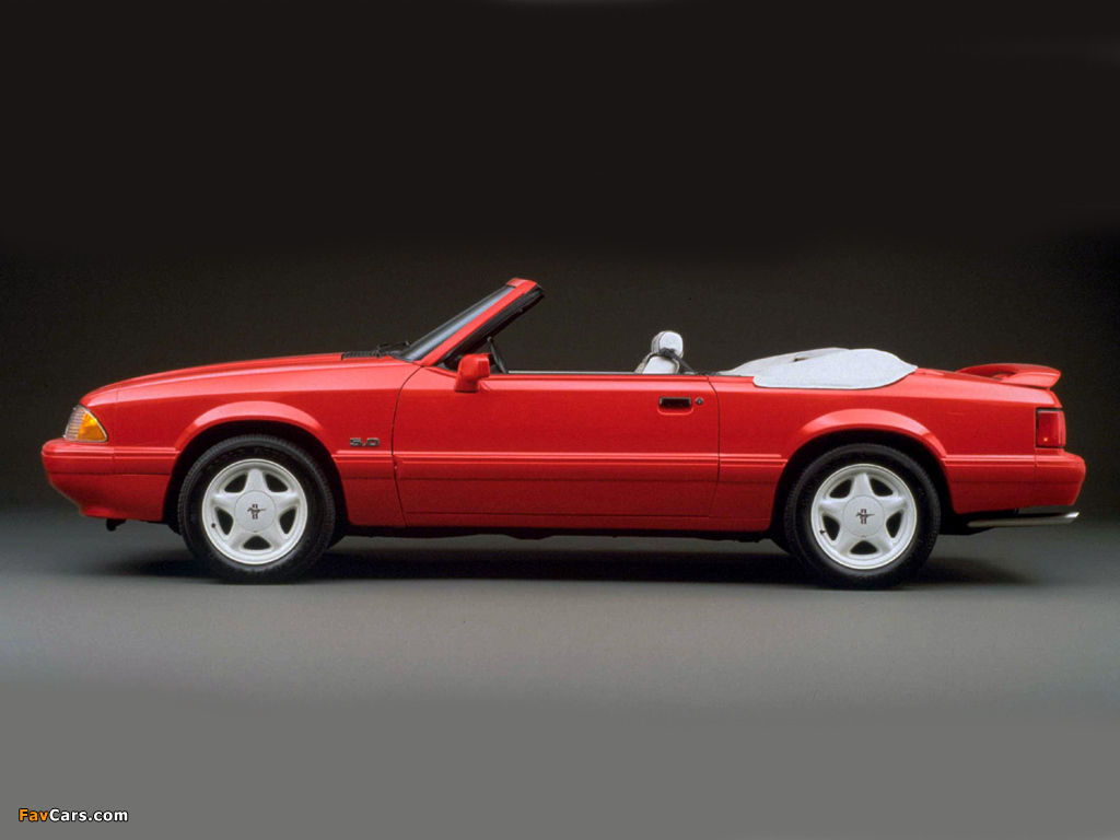 Pictures of Mustang GT 5.0 Convertible 1987–93 (1024 x 768)
