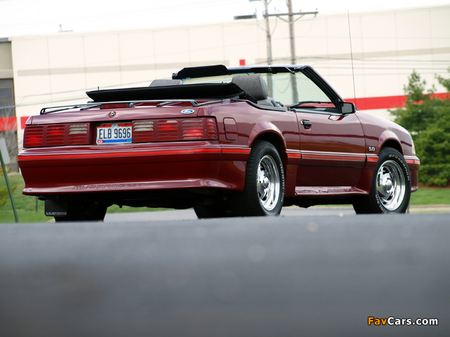 Pictures of Mustang GT 5.0 Convertible 1987–93 (640 x 480)