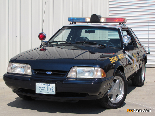 Pictures of Mustang SSP Police 1992 (640 x 480)