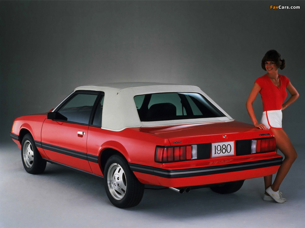 Mustang Convertible 1979–82 wallpapers (1024 x 768)