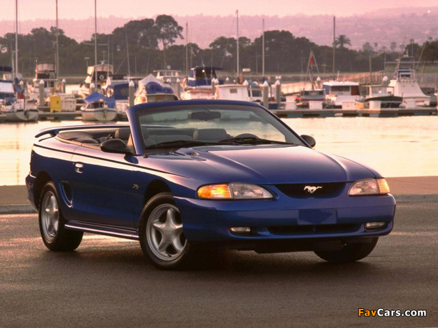 Images of Mustang Convertible 1993–98 (640 x 480)
