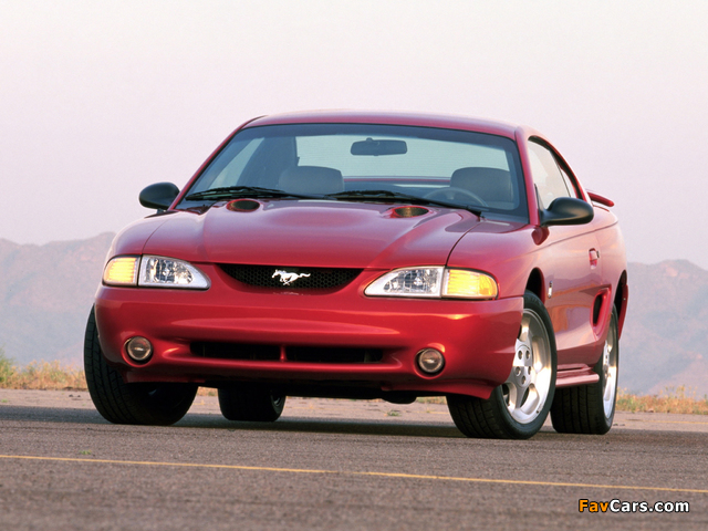 Images of Mustang SVT Cobra Coupe 1996–98 (640 x 480)