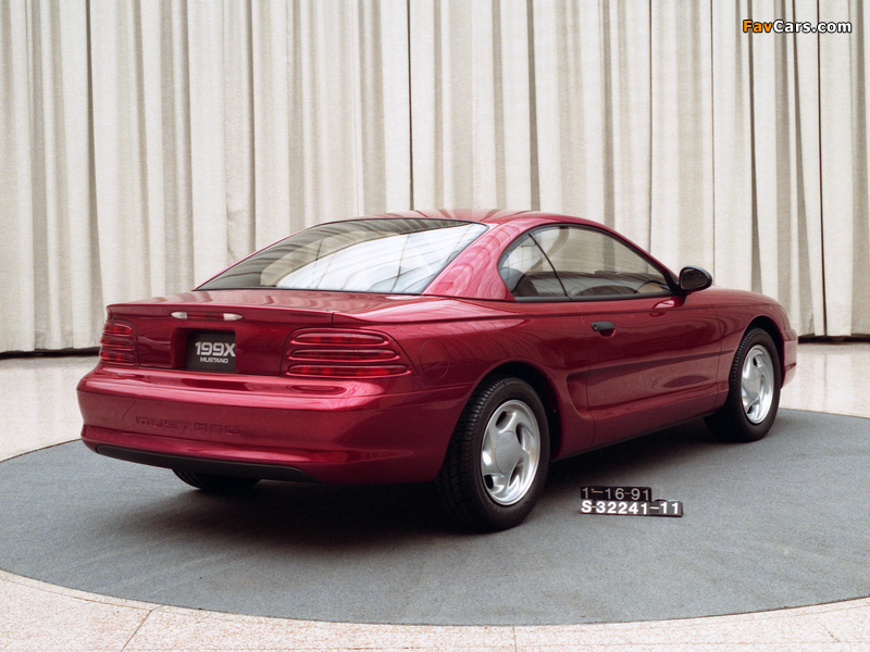 Mustang Coupe Prototype 1991 wallpapers (800 x 600)