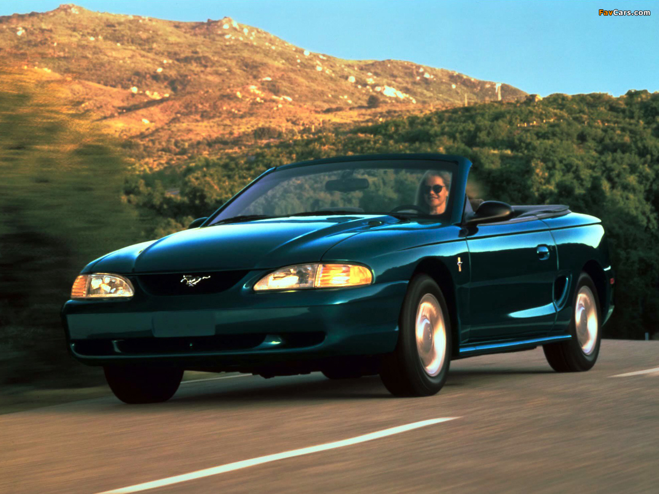 Mustang Convertible 1993–98 photos (1280 x 960)